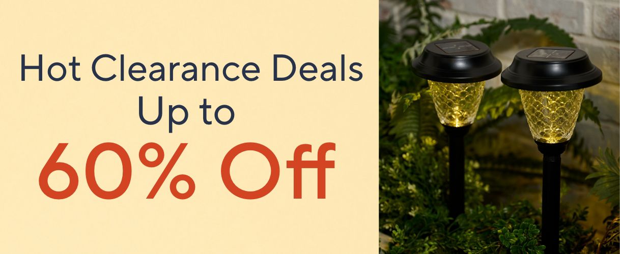 Hot Clearance Deals Up to 60% Off