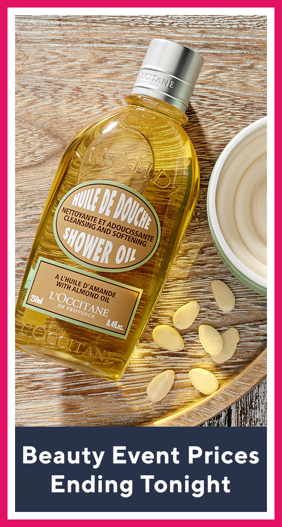 Beauty Event Prices Ending Tonight