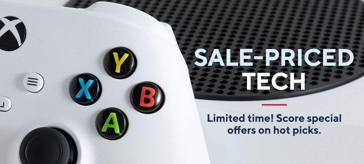 Sale-Priced Tech - Limited time! Score special offers on hot picks. 
