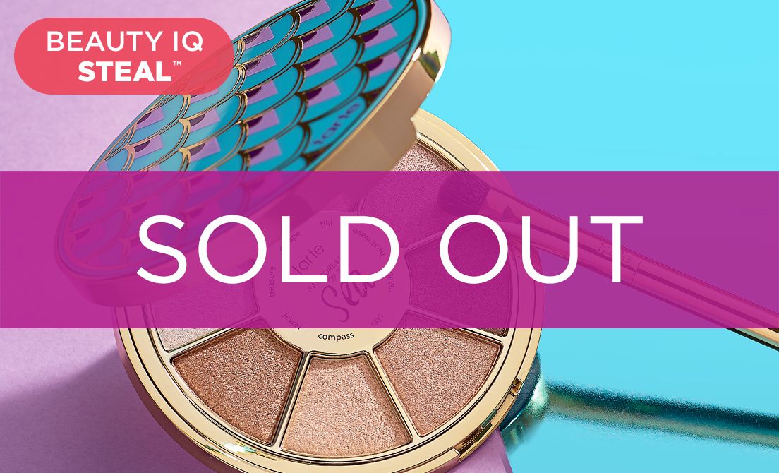 (QVC) Beauty IQ Steal tarte Rainforest of the Sea Eyeshadow Palette