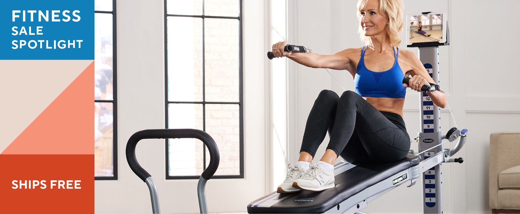 Fitness Sale Spotlight. Enjoy Free Shipping.