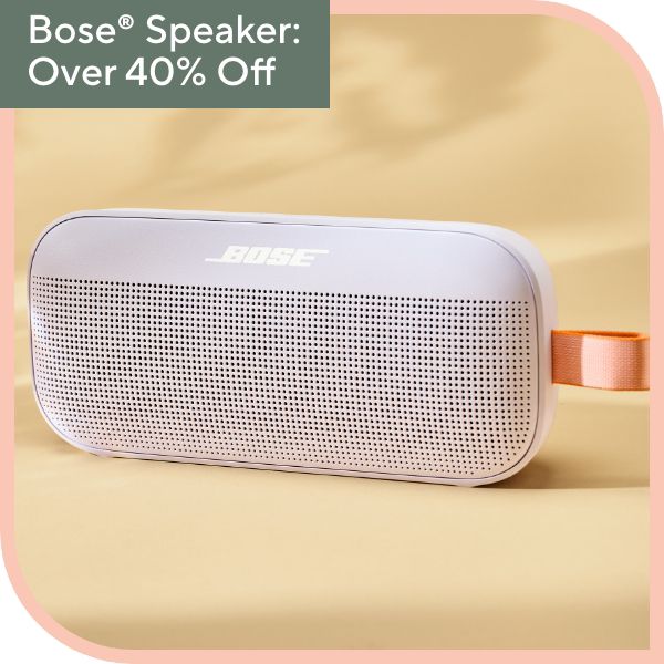 Bose® Speaker: Over 40% Off