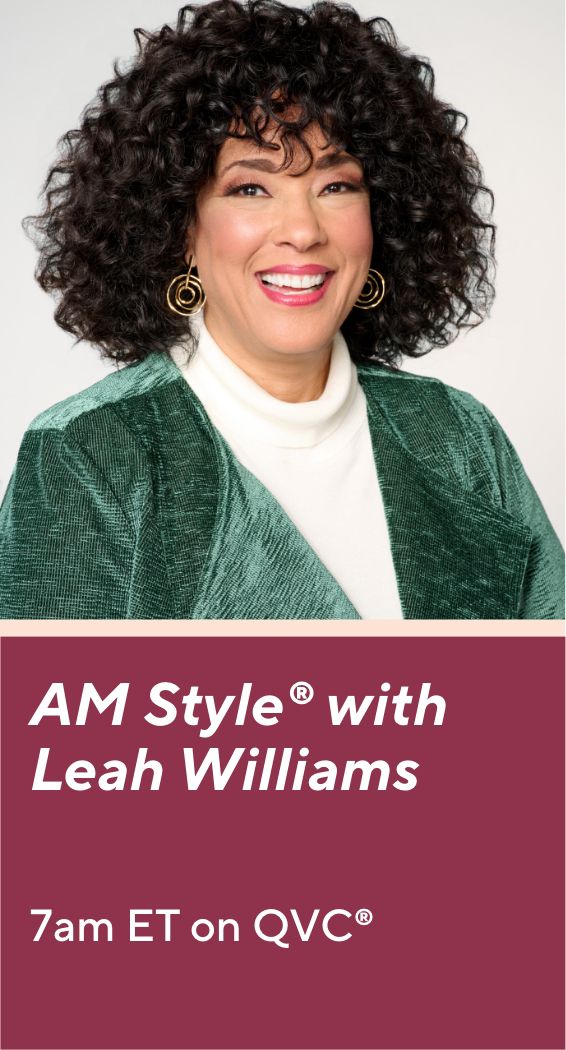 AM Style® with Leah Williams  7am ET on QVC®