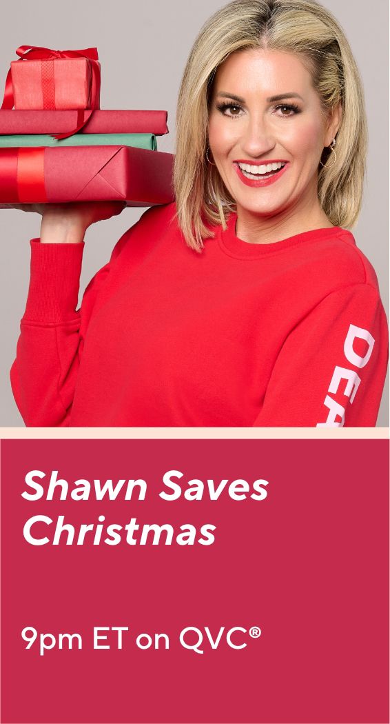Shawn Saves Christmas  9pm ET on QVC®
