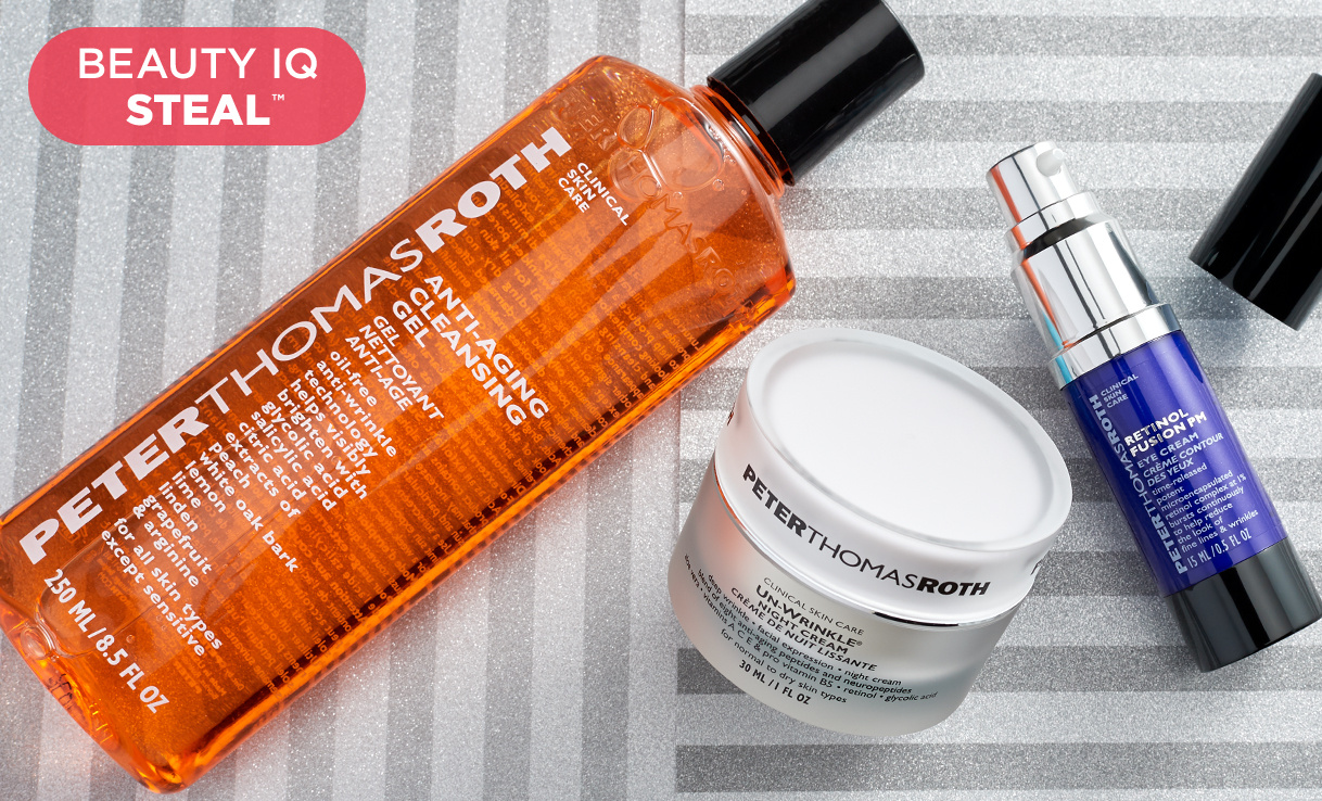 (QVC) Beauty iQ – Peter Thomas Roth Anti-Aging Treatment Trio ...