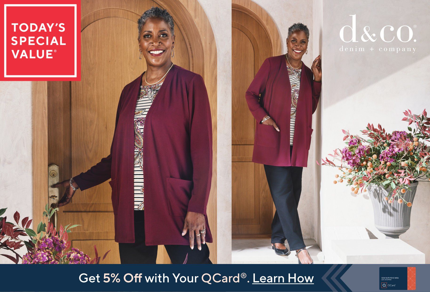 Today's Special Value®    Get 5% Off with Your QCard®. Learn How