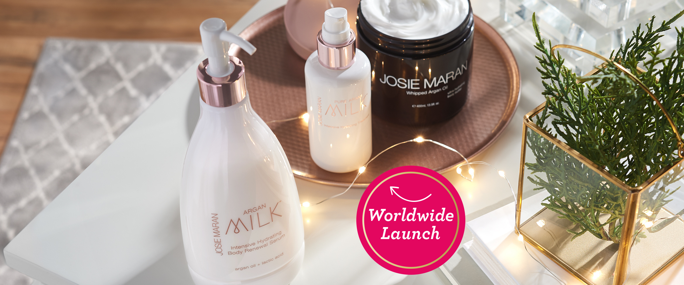 Worldwide Launch! Today's Special Value® — Josie Maran Supersize Face & Body 3-piece Argan Collection Worldwide Launch! Today's Special Value® — Josie Maran Supersize Face & Body 3-piece Argan Collection