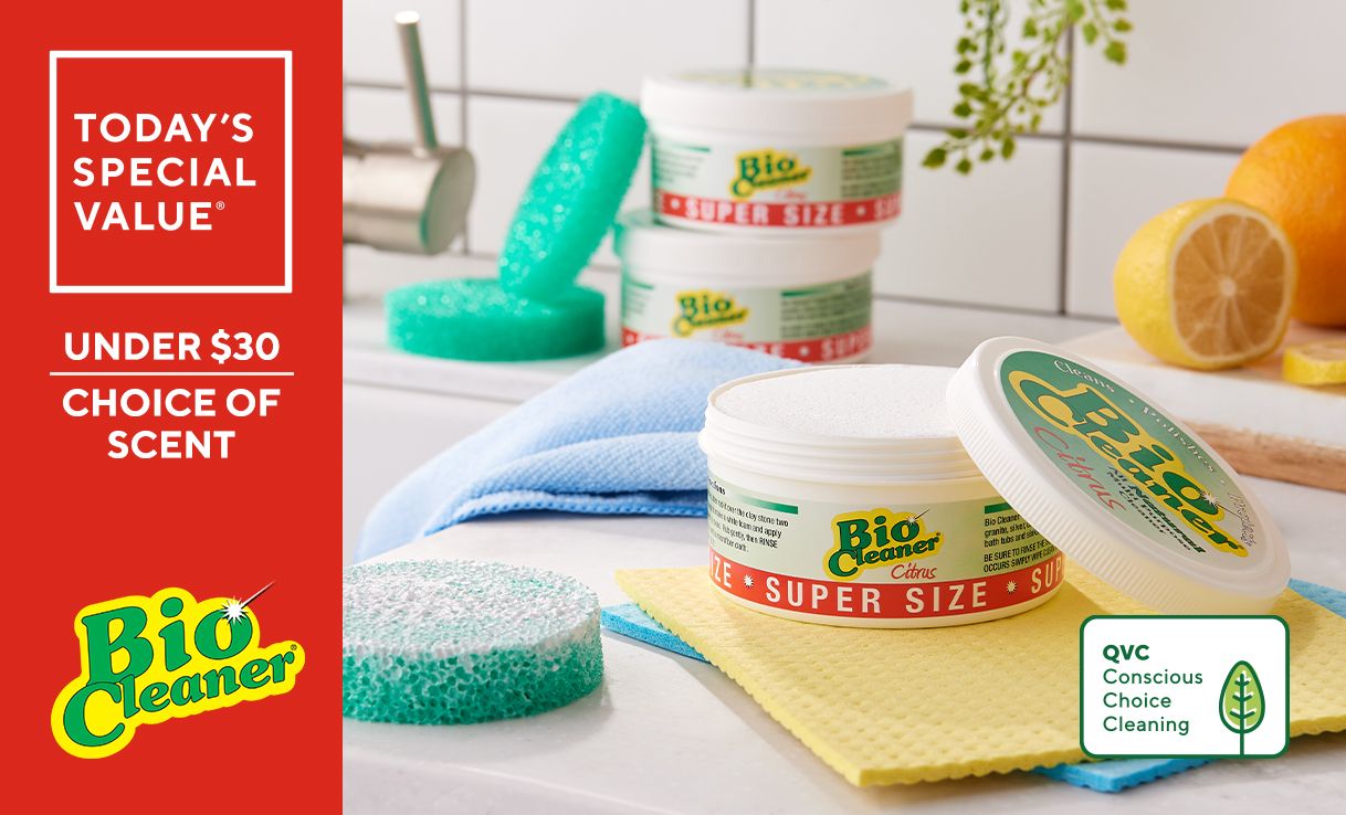 (QVC) Bio Cleaner Set of (3) 17.5 oz. Cleaning Clay & Accessories ...