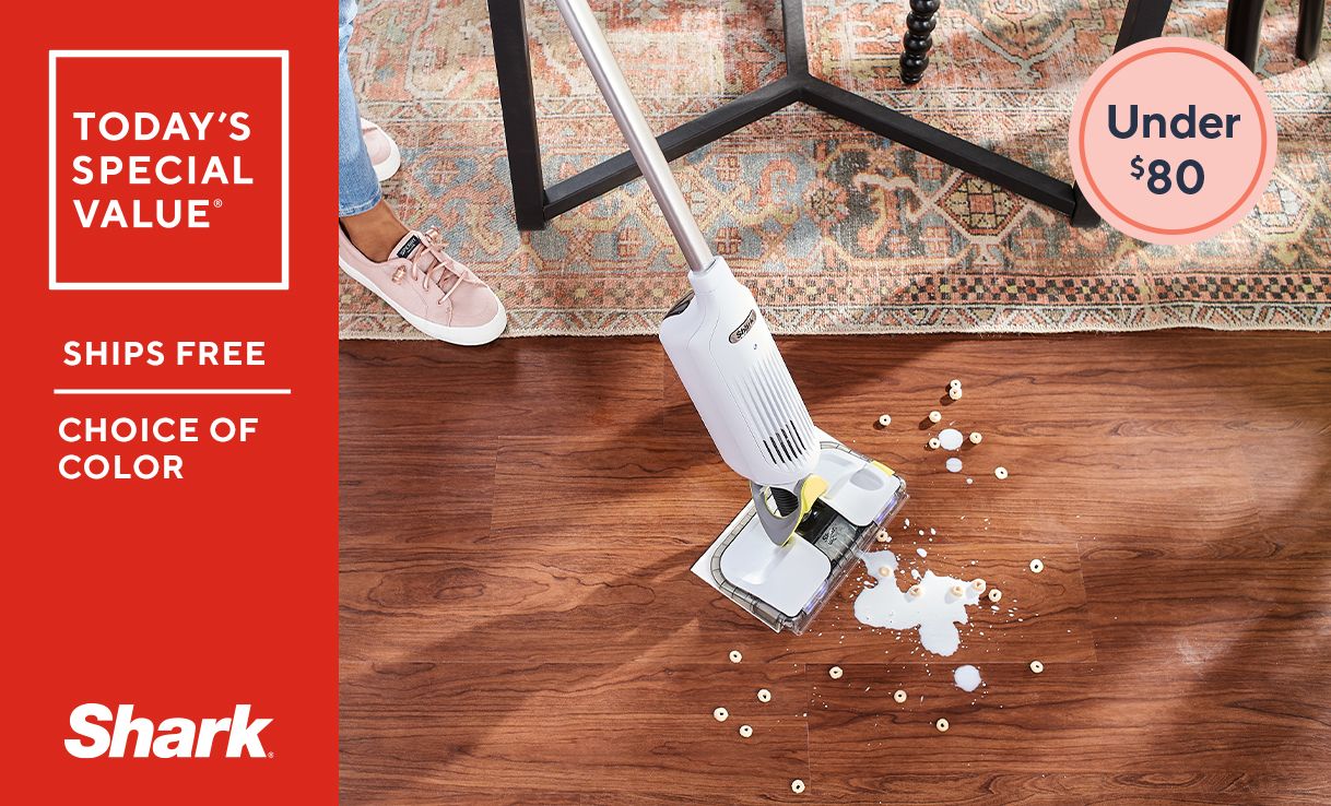 (QVC) Shark VACMOP Pro Cordless Hard Floor Vacuum & Mop w/ 12 Pads