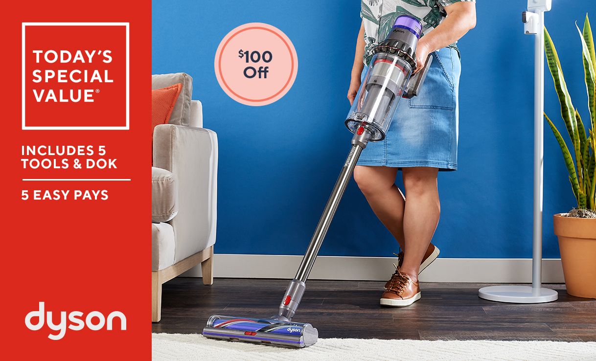 (QVC) Dyson Outsize Cordless Vacuum Cleaner with Floor Dok