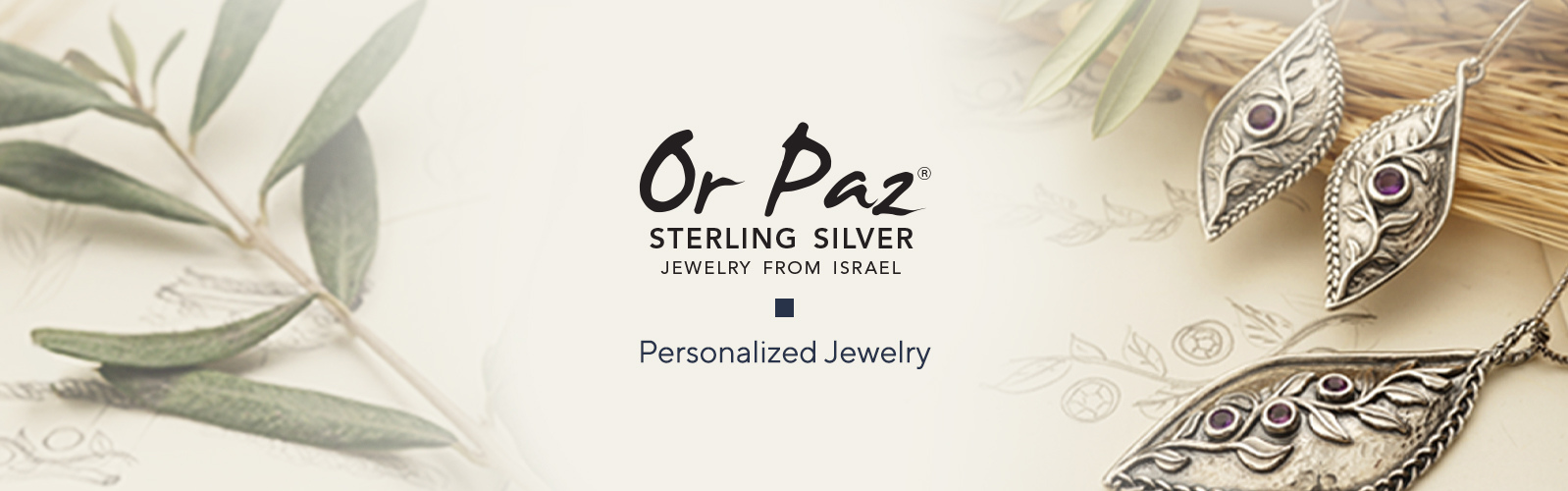 Or Paz. Personalized Jewelry.