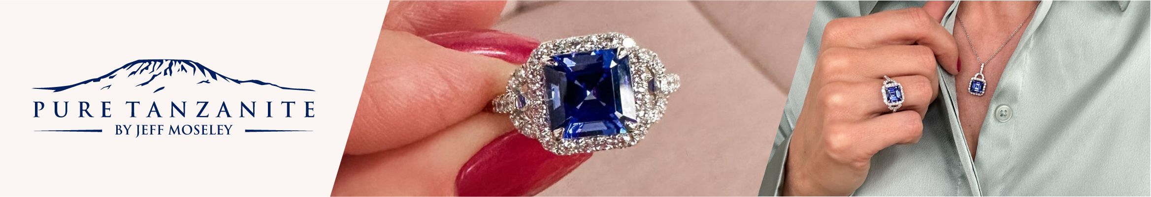 Pure Tanzanite by Jeff Moseley