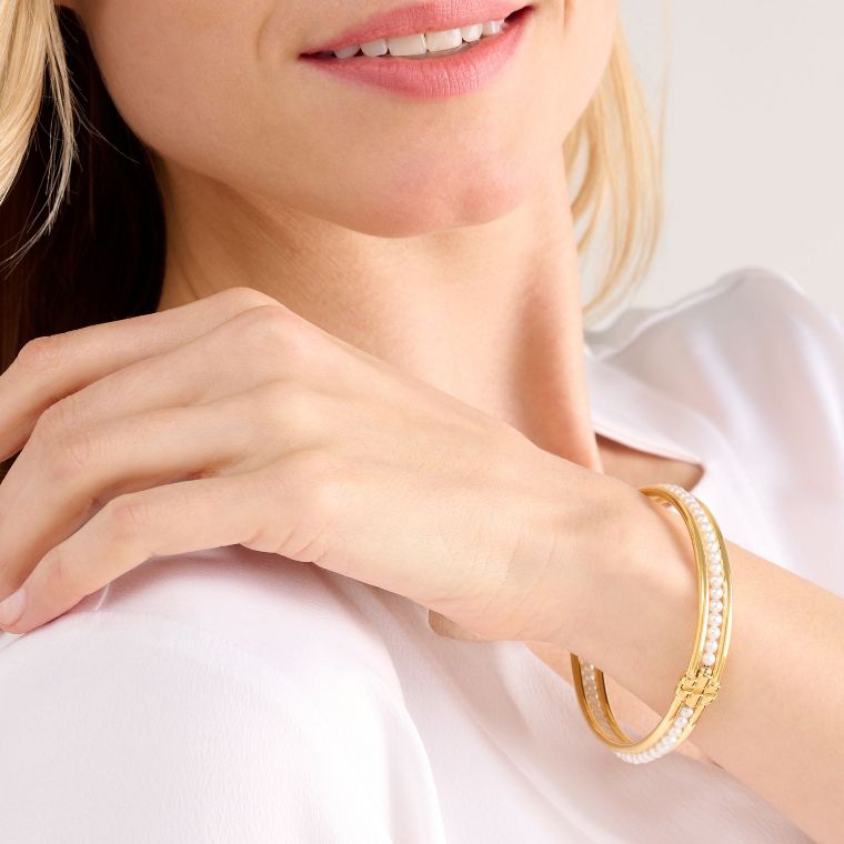 Beautiful designer bracelets in 14 karat gold and sterling silver