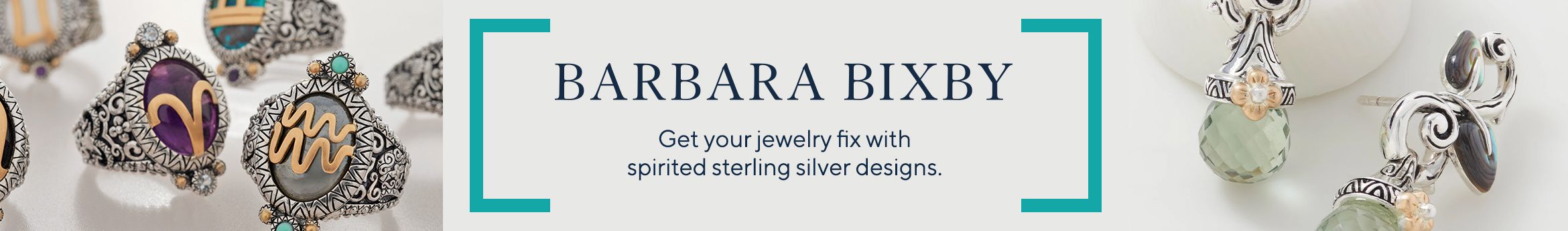 Barbara Bixby - Get your jewelry fix with spirited sterling silver designs.