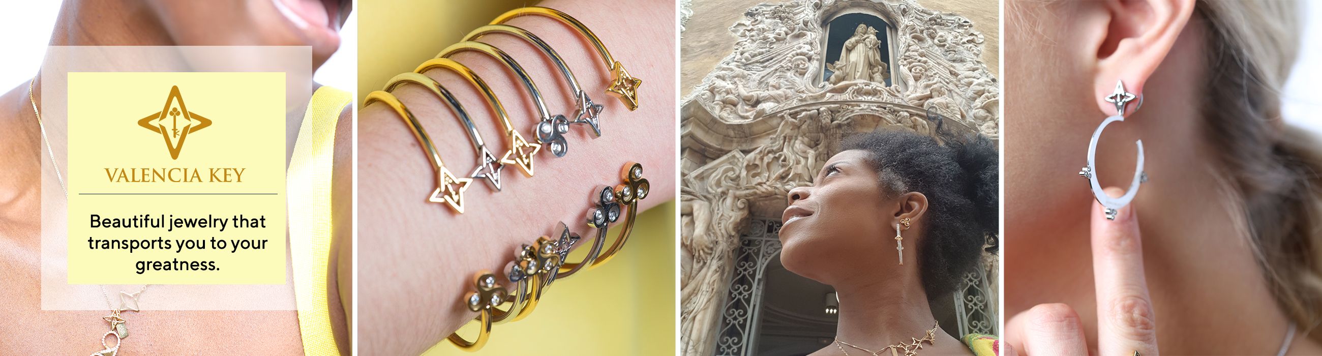 Valencia Key. Beautiful jewelry that transports you to your greatness. 