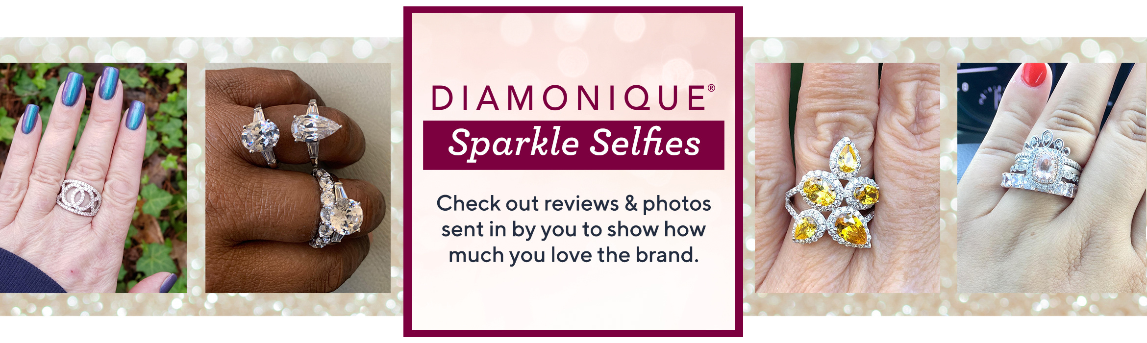  Sparkle Selfies - Check out reviews & photos sent in by you to show how much you love the brand.