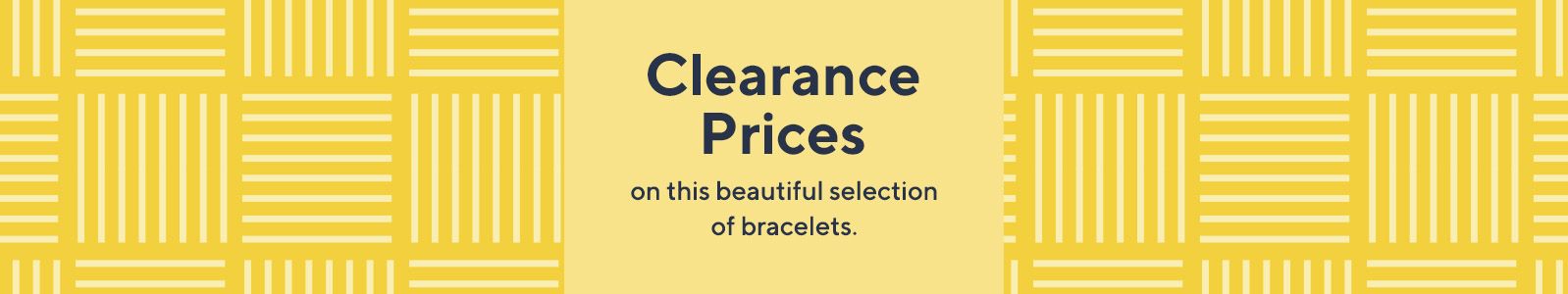 Clearance Prices on this beautiful selection of bracelets.