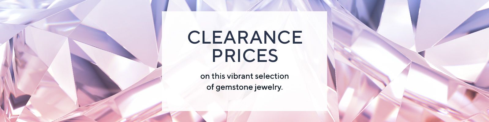 Clearance Prices on this vibrant selection of gemstone jewelry. 