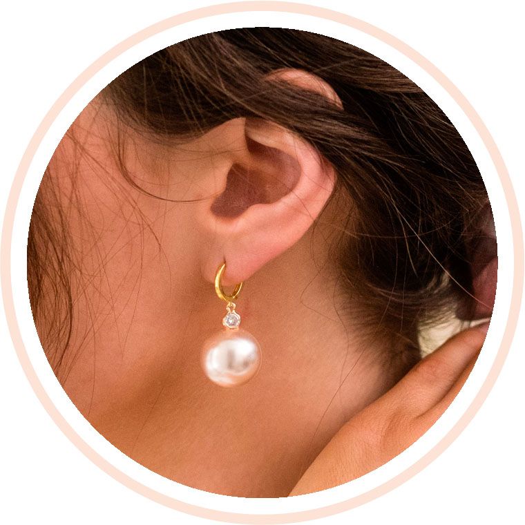 gold earrings for women daily wear