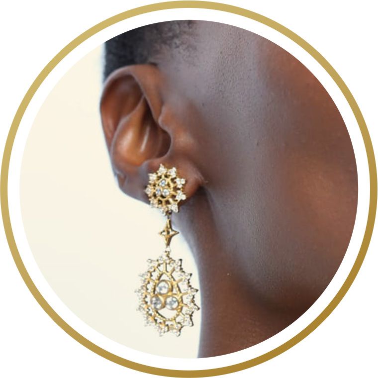 Qvc fashion earrings Clearance