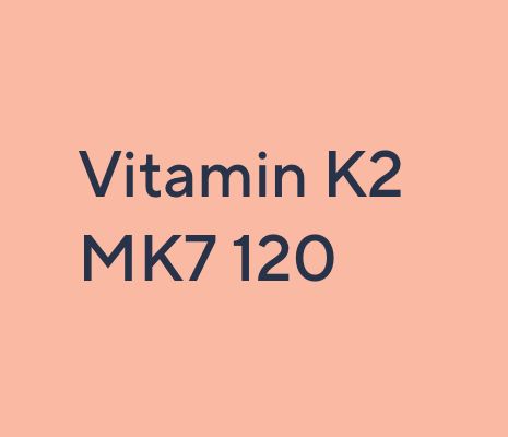 Vitamin K2 MK7 120 
