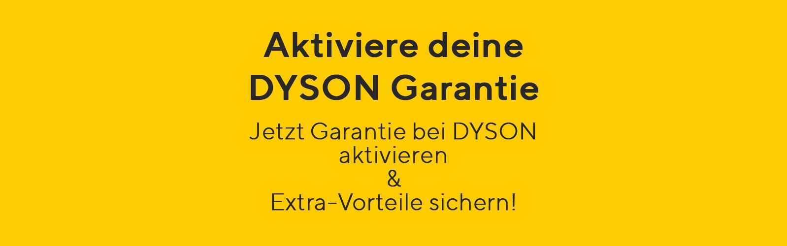 DYSON Garantie