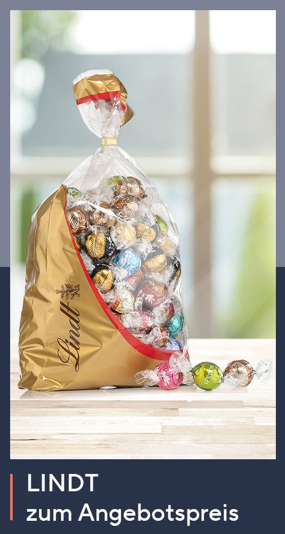 850450 LINDT Lindor Mischbeutel 17 versch. Sorten