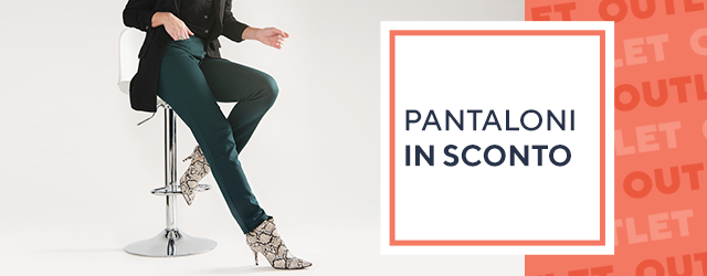 Pantaloni in sconto