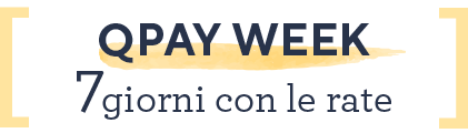 QPay Week: 7 giorni con le rate 