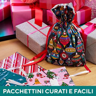 Pacchettini curati e facili