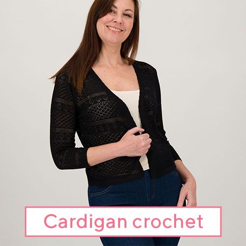 Cardigan crochet