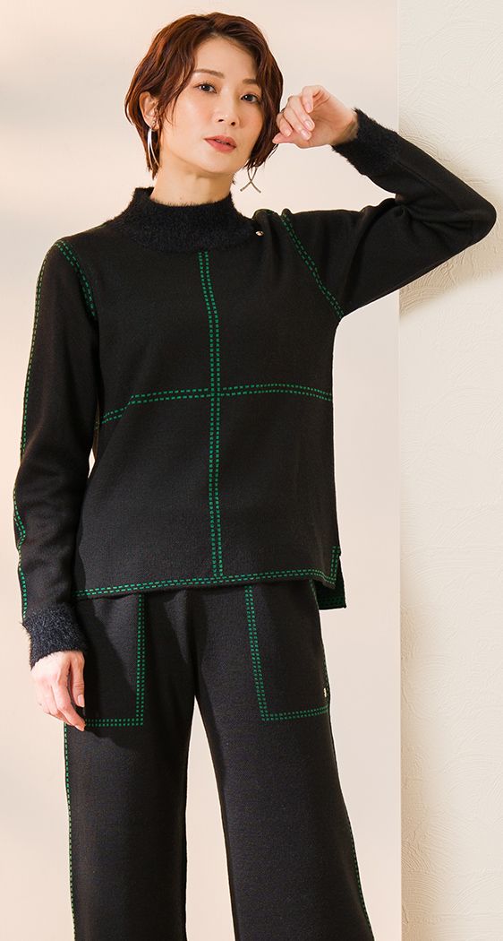 極美品　ピエール・カルダン ワンピース カーディガン　11号　M　FOXY pierre cardin × FRAY I.D 2024 AUTUMN | FRAY I.D（フレイ
