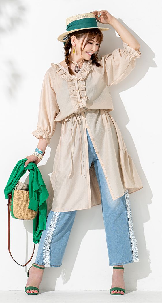 momo♥♥♥アンドラブ♥新作コート♥完売♥貴重3Ｌ アンゴラウール コンバーチブルロングコート（01-15WE06-203