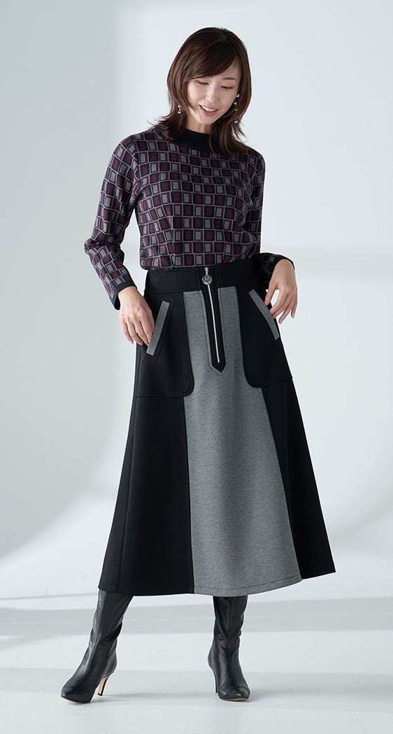 アクセントナロースカート