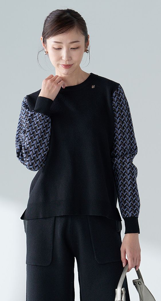 ニットプルオーバー