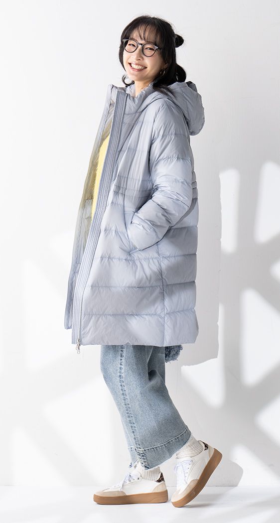ロングダウンコート