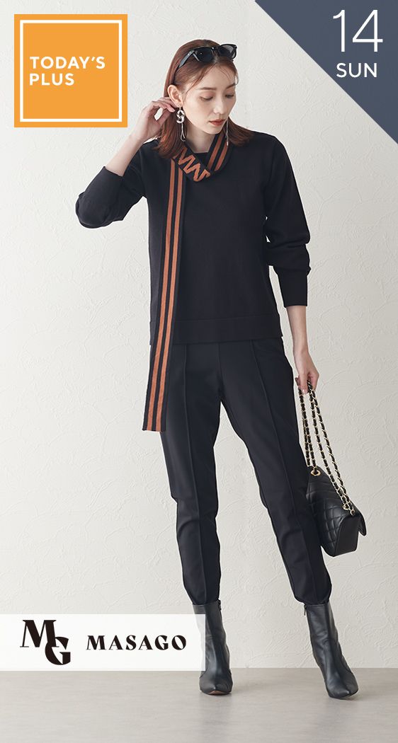 プルオーバー／タックパンツ