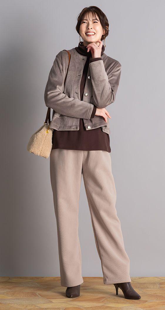 セミワイドパンツ