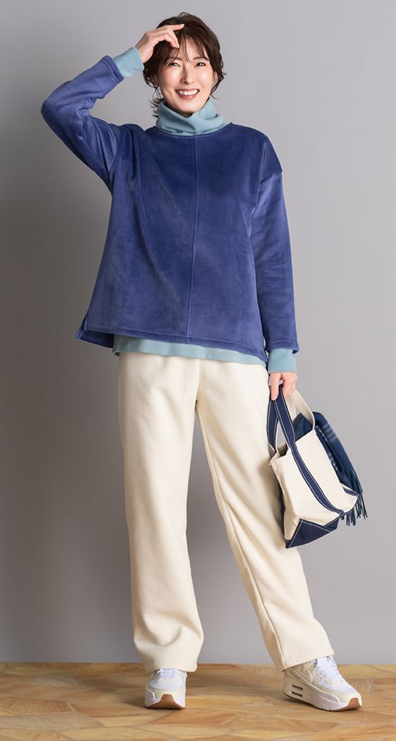 セミワイドパンツ