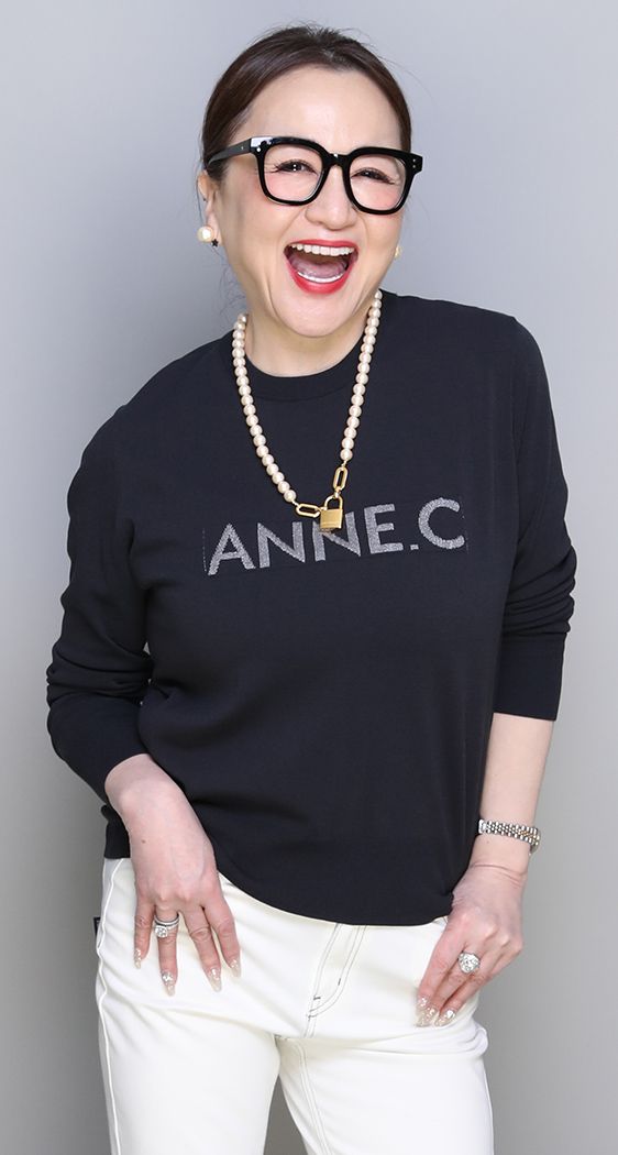 ジャカードニットプルオーバー