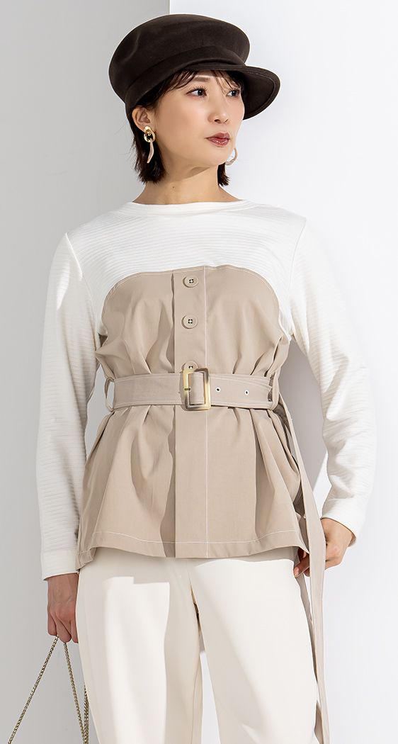 ロングプルオーバー