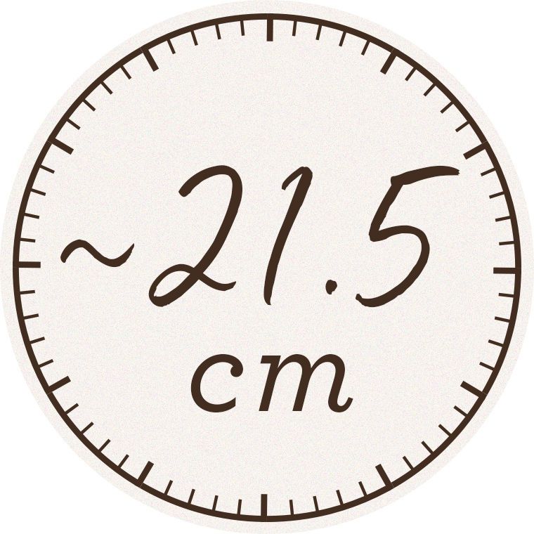 ~21.5cm