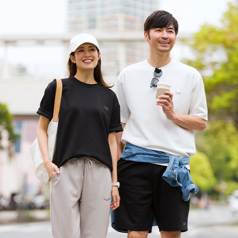 SIXPAD リカバリーウェア オーバーサイズTシャツ 男女兼用
