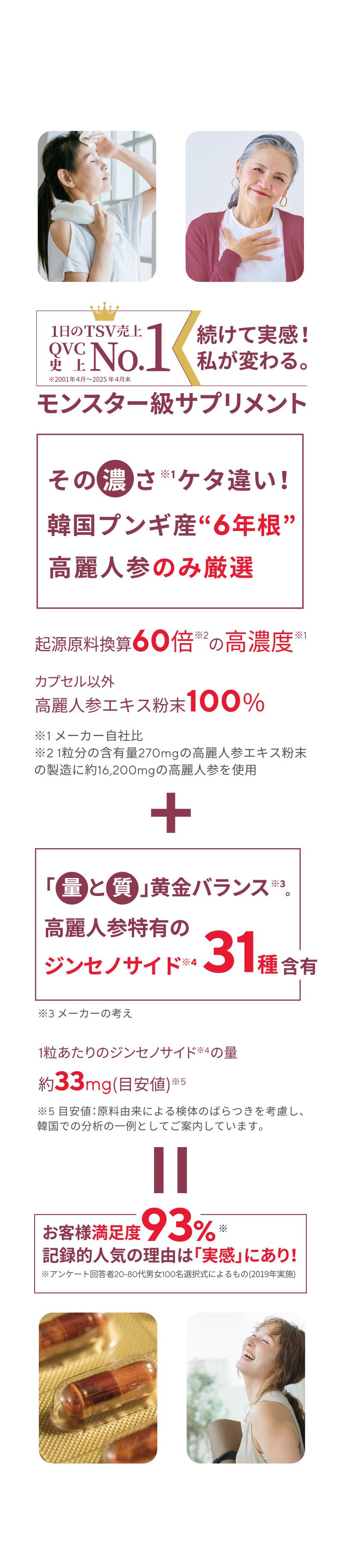 楽天市場】韓国 サプリ J's Kami高麗 1箱 265mg×30カプセル