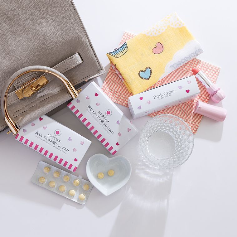 極美品マーククロス Grace Box ピンク マーククロス Grace Box ピンク