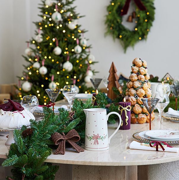 Christmas trees and home decor