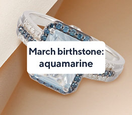 March birthstone: Aquamarine