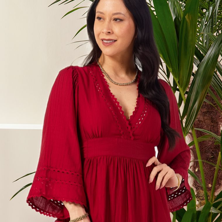 Embroidered fashion
