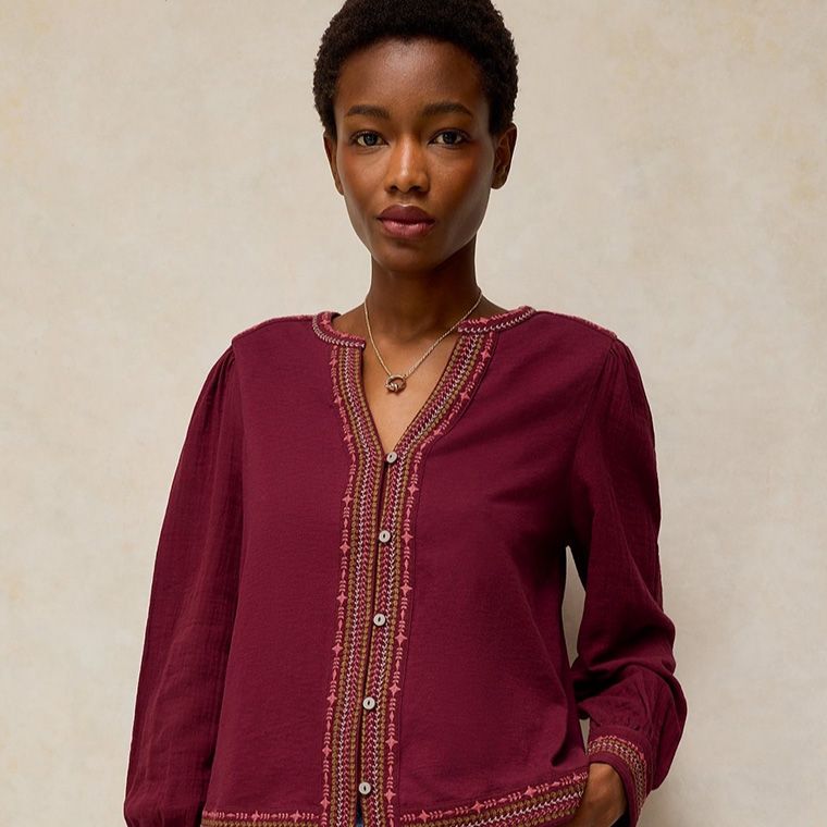 Burgundy fashion