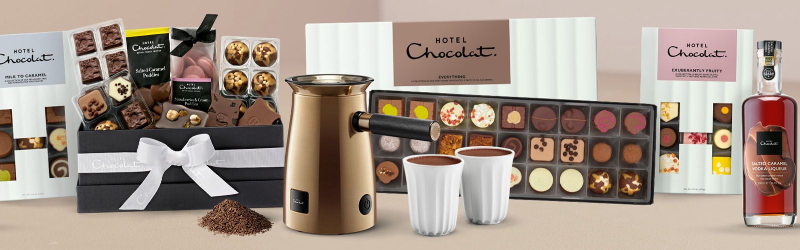 Hotel Chocolat Luxury Chocolate, The Velvetiser & More QVC UK